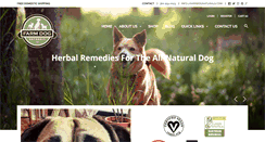 Desktop Screenshot of farmdognaturals.com